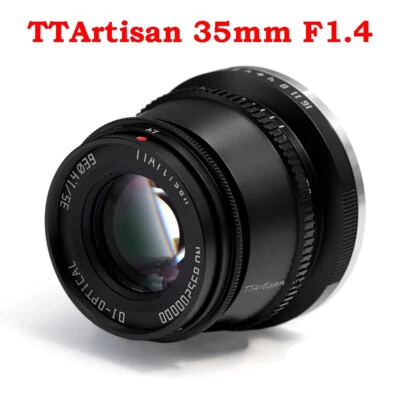 TTArtisan 35mm F1,4 APS-C Prime Objektiv für Fujifilm XF Kamera Objektiv