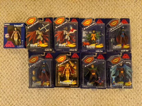 Gatchaman G-Force Battle Of The Planets Action Figure Full Set (Diamond Select) Cover