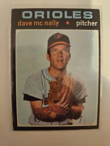 1971 TOPPS DAVE MCNALLY #320 EX/MT COMBINED SHIPPING - Picture 1 of 2