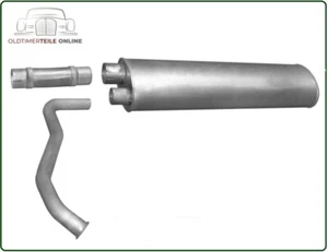 Zestaw wydechowy do Mercedes 814 914 1114 1117 1314 1317 1514 1517 tłumik - Zdjęcie 1 z 1