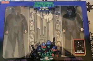NECA Teenage Mutant Ninja Turtles The Secret Of The Ooze Foot Soldier 2 Pack - Picture 1 of 1