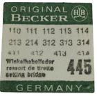 Becker 110 - 445 Ressort de tirette - Setting lever spring