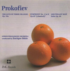 Prokofiev - The Love Of Three Oranges, Op. 33a (CD 1993) Enrique Batiz; LPO - Picture 1 of 2
