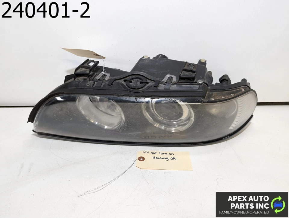 Conjunto de faro izquierdo BMW 525i 2002 3L OEM Foto 1 de 4
