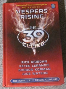 The 39 Clues Ser.: Vespers Rising (Book 11) by Peter Lerangis - HC - w/o Cards - Foto 1 di 3