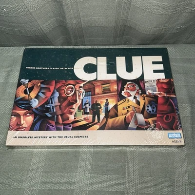 Parker Brothers 2005 CLUE 棋盘游戏 - 全新未拆封 — 第 1/4 张图片