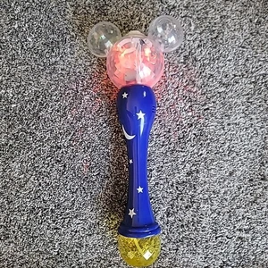 Disney Parks Mickey Mouse Sorcerer’s Apprentice Bubble Wand Light Tested & Works - Picture 1 of 2
