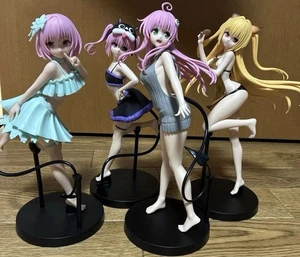 To LOVEru Darkness GLITTER & GLAMOURS Nana, Asta, Deviluke, Momo Figur Set Sale - Bild 1 von 13