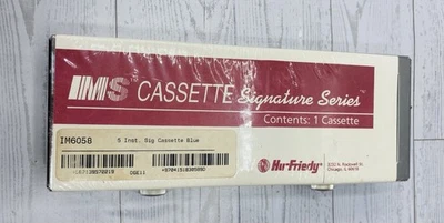 Hu-Friedy IM6058 IMS Cassette Signature Series Instrumento Dental Esterilización Foto 1 de 4