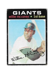 1971 Topps #50 WILLIE McCOVEY San Francisco Giants HOF - Foto 1 di 4