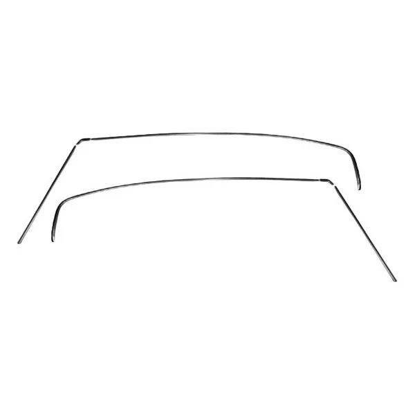 For Chevy Chevelle 1970-1972 Sherman Roof Drip Rail Molding Set Foto 1 de 1