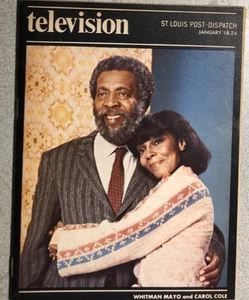TV MAGAZINE St Louis (MO) Post-Dispatch January 18 1976 W. Mayo & C. Cole cover - Picture 1 of 4