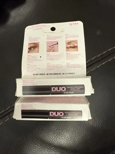 2 Duo Rosewater & Biotin-Striplash Adhesive-Dark Eyeliner Effect-All Day Hold O - Picture 1 of 1