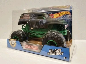 2017 Hot Wheels Monster Jam 1:24 Grandma Grave Digger (35th Anniversary) Truck - Picture 1 of 7