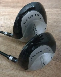 Forgan D2 Driver & 3 Wood Set Graphite shaft Regular Flex Golf Clubs Forged 410 - Picture 1 of 10