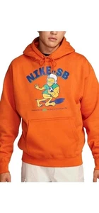 Nike SB Fleece Skate Hoodie Campfire Orange FQ2196-893 Medium RARE Unisex  - Bild 1 von 4