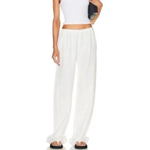 Enza Costa twill everywhere pant in off white 1/S - Picture 1 of 9