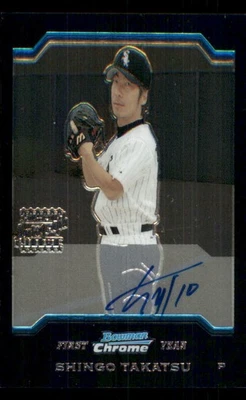 2004 Bowman Chrome #342 Shingo Takatsu AU RC *#/2000 - Image 1 of 2