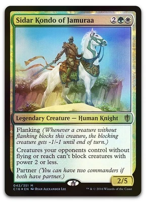 Sidar Kondo of Jamuraa #42 (Foil) (NM) Commander 2016 C16 Magic MTG - Image 1 of 2