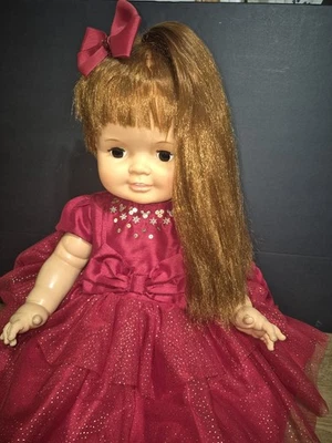 MUÑECA DE VESTIR DISNEY VINTAGE 1972 BABY CRISSY GROWING IDEAL GHB-H-225 Foto 1 de 4