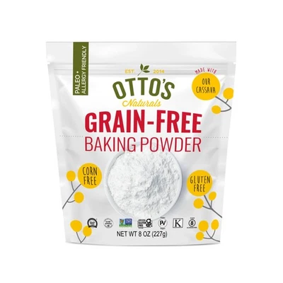 Otto's Naturals Grain Free Baking Powder 8 Ounce Aluminum Free Double Acting - Image 1 of 4