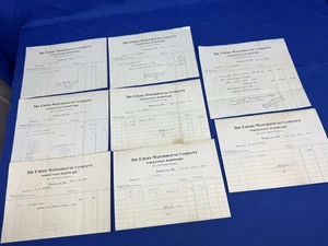 8 1903/05 Hardware Store Receipts Emery-Waterhouse 143-147 Middle St Portland ME - Picture 1 of 9