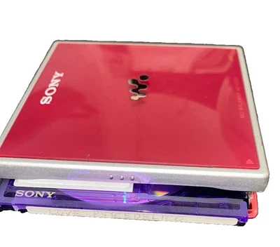 Reproductor de mini disco portátil Sony MD Walkman MZ-E620 ECUALIZADOR DE PROTECCIÓN G - probado Foto 1 de 4