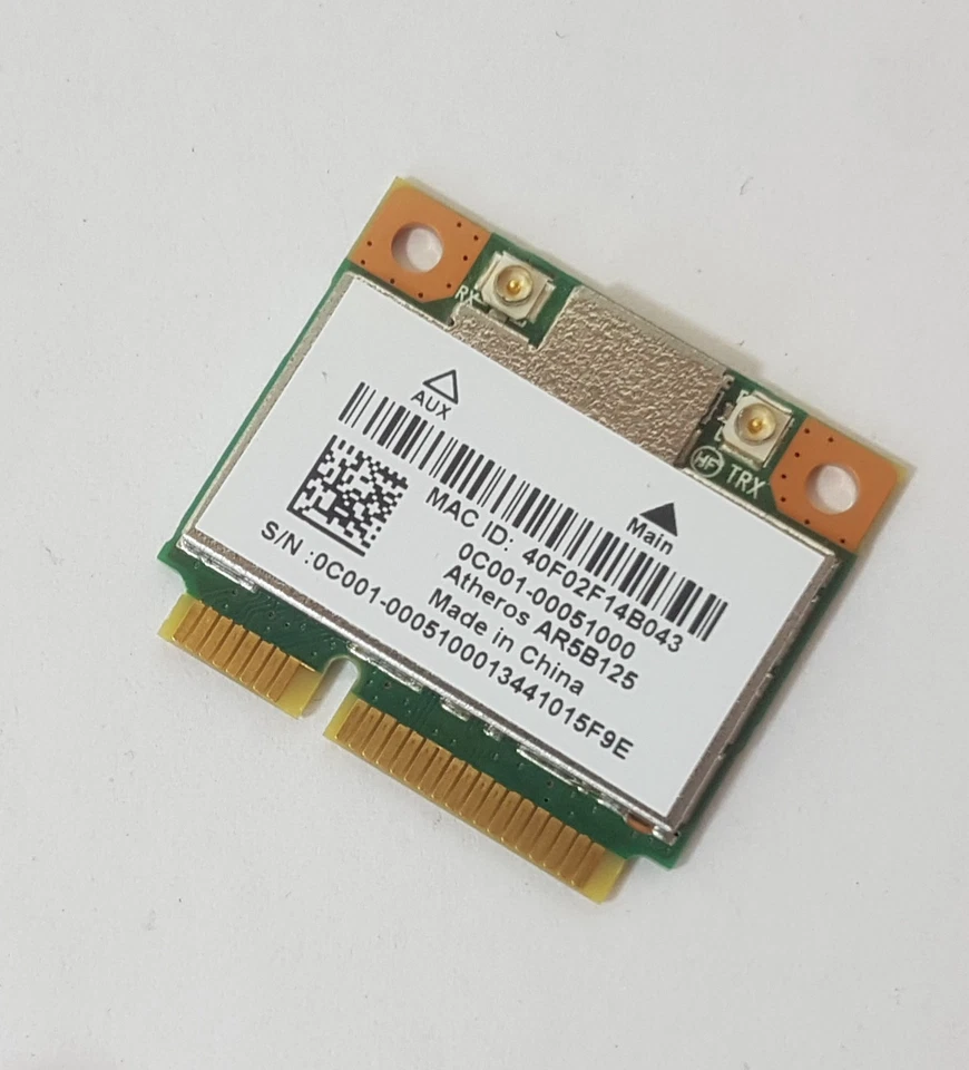 Wlan Card Aterhos AR5B125 für Asus F750 X750 F750J F750JB F750L F750LA F750LN - Bild 1 von 1