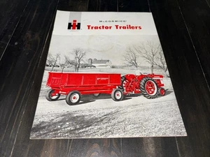 Original International Harvester McCormick Tractor Trailers Sales Brochure - Picture 1 of 6