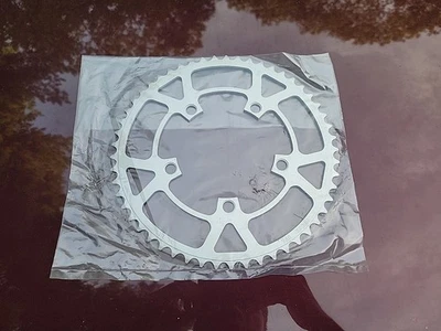 Vintage Vuelta Chainring 11053A USA 110 BCD 53T Silver - Image 1 of 4