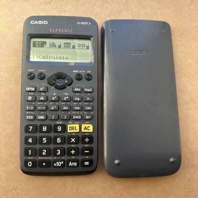 Casio FX-83GTX Scientific Calculator UK Exam Approved GCSE 276 Functions Black - Image 1 of 4
