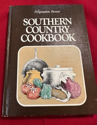 Vintage Hardcover Cook Book – The Progressive Farmer Southern Country Cookbook - Image 1 of 4