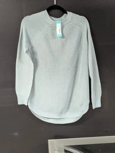 NWT RD Style Rowca Cotton Blend Crew Neck Pullover Sweater Light Blue Sz Small - Picture 1 of 6