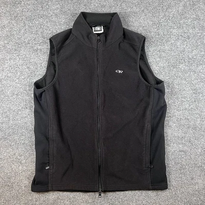 Chaleco Juno Vintage Outdoor Research Mujer L Negro Cremallera Completa Vellón Hecho en EE. UU. Foto 1 de 4