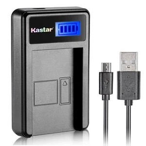 LCD1 Charger Combo For Panasonic CGA-DU14 VDR-M53 VDR-M55 VDR-M70 VDR-M75 M95 - Picture 1 of 6