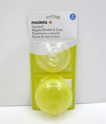 Щитки для контактных сосков Medela (L) 24 мм для проблем с фиксацией грудного вскармливания - Изображение 1 из 2