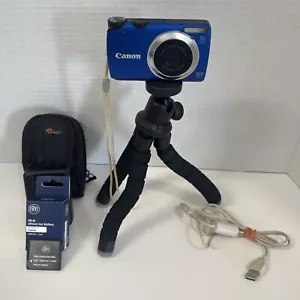 Canon PowerShot A3300 IS 16MP 5x Zoom Digital Camera Bundle Flash Not Working - Picture 1 of 7