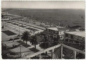 VIAREGGIO - LUCCA - LA SPIAGGIA PANORAMICA - VIAGG. 1954 -68548- - Picture 1 of 1