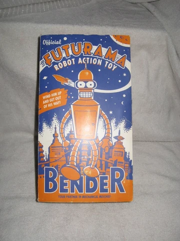 Futurama Moore wind up Bender Robot...box a little rough Cover