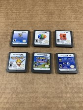 Nintendo DS 6 Game Lot-Drawn to Life/Ben 10/Monster Jam/Hop/Cosmic Dest./Sonic