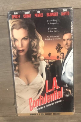 L.A. Confidential VHS New Sealed Kim Basinger-Kevin Spacey-Russell Crowe - Image 1 of 2