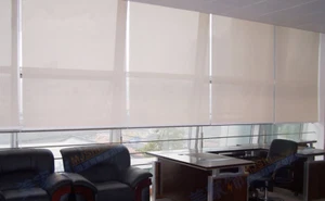 Modern Sunscreen Shade Roller Blinds Thermal Insulation 60~210cmW 210cmDrop - Picture 1 of 12