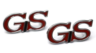 NEW Door Panel Emblem Set / For 1970 Buick Skylark GS Gran Sport Card Trim Pair - Image 1 of 4