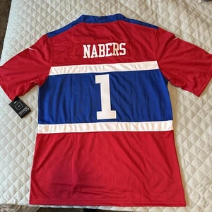 Malik Nabers Jersey New York Giants Throwback Large Mens Stitched - Picture 1 of 6