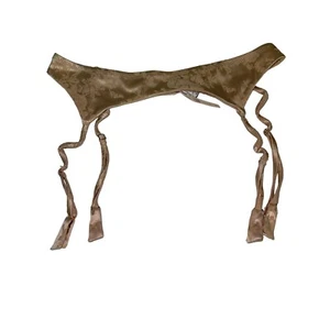 ¡NUEVO! Cinturón de liga satinada beige para mujer Victoria's Secret talla mediana - Imagen 1 de 6
