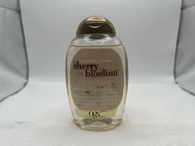 OGX Heavenly Hydration Cherry Blossom Shampoo Green Tea Cruelty-Free Eco 13oz - Image 1 of 3