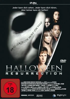 HALLOWEEN - RESURRECTION Jamie Lee Curtis 2002 MICHAEL MYERS DVD Neu - Bild 1 von 2