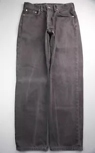 Jeans Uomo 2014 Levi's 550 Relaxed Fit Nero Taglia 33x32 (Misura 33x31) - Foto 1 di 9