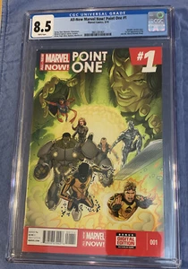 Marvel Now Point One 1 cgc 8.5 Kamala Kahn Primera Aparición Ms Marvel - Imagen 1 de 3