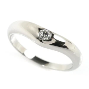 BVLGARI corona fedi Ring Diamond Pt950 US#4.5 P0026737 - Picture 1 of 7